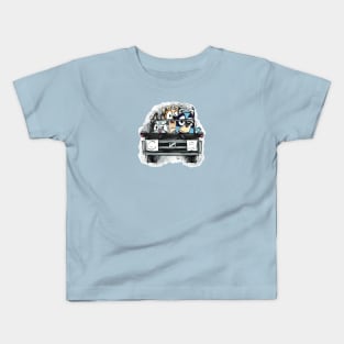 The Fluff and the Furious Kids T-Shirt